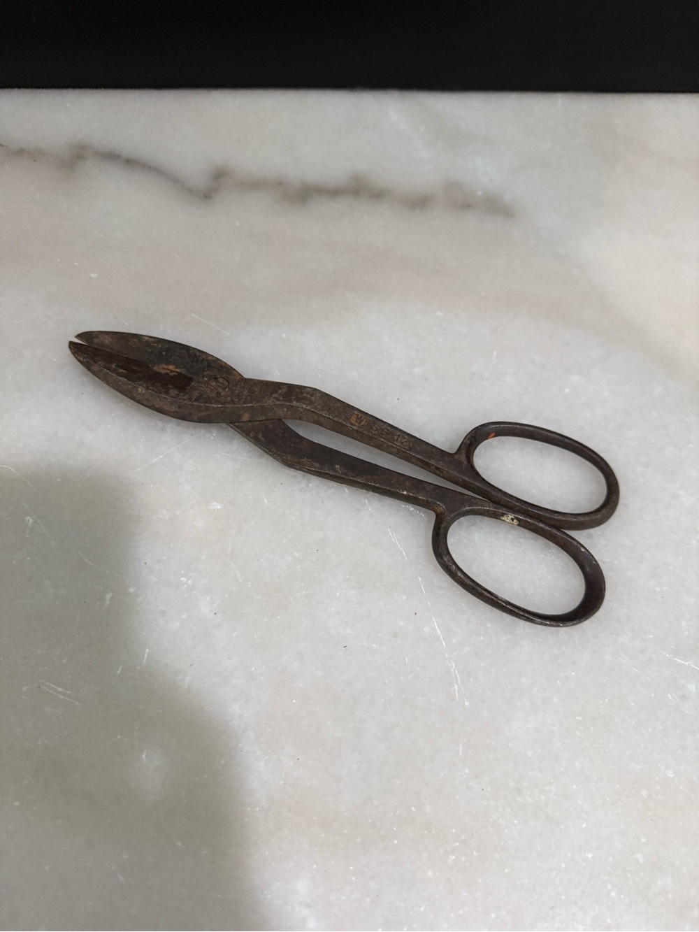 Vintage Wiss 12 Drop Forged Steel Tin Snips Metal Shears USA